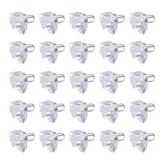 Shelf Support Peg 3 Style Bracket Pegs 5mm 6mm Pin with Hole 60pcs