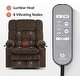preview thumbnail 42 of 45, MCombo Dual Motor Power Lift Recliner Chair with Massage and Heat for Big People, Fabric R7891 (Large-Wide)