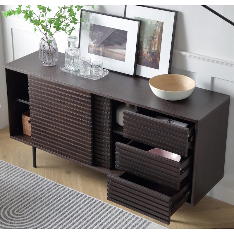 Mid century Sideboard Buffet Table or TV Stand