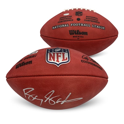 Barry Sanders Autographed NFL Signed Duke Authentic Game Football Beckett COA - 8' x 11'