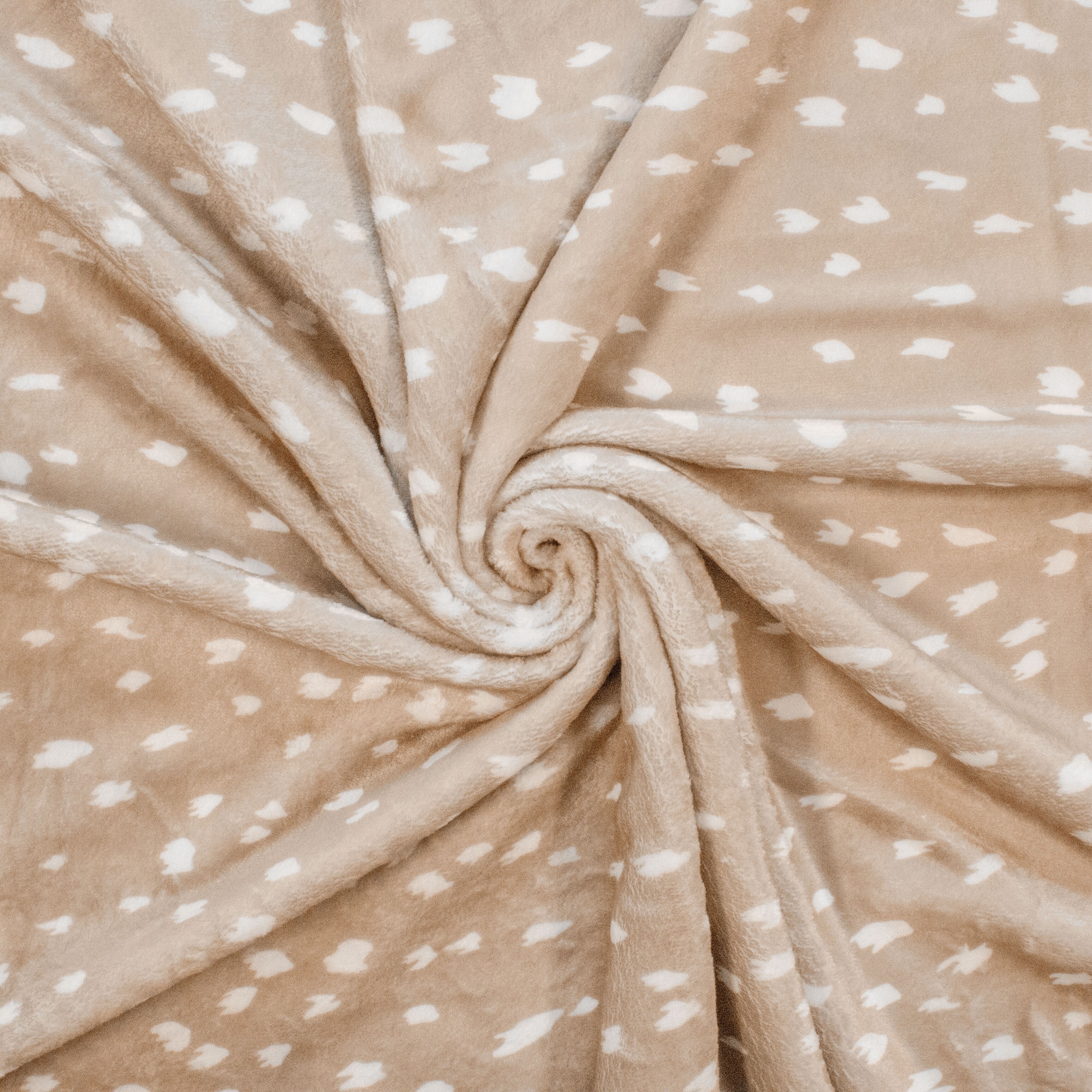 Deer Print Throw Blanket-image