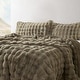preview thumbnail 2 of 7, Snowball® Chunky Bunny - Coma Inducer® Oversized Comforter Set - Olive Earth