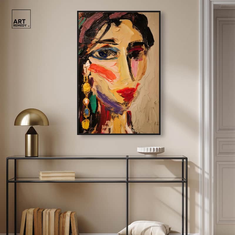 Colorful Expression I Canvas by Art Remedy
