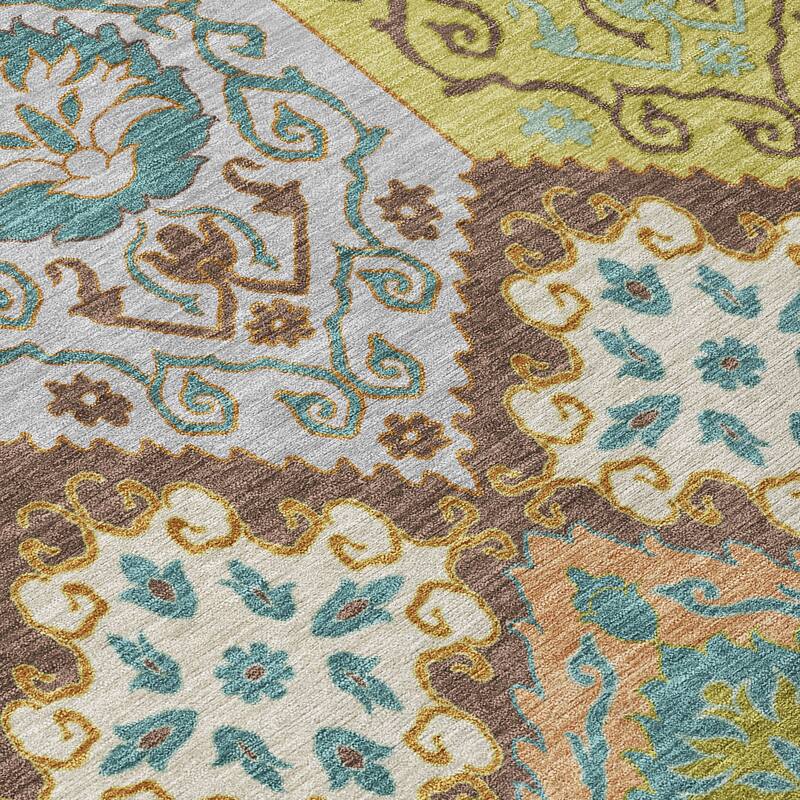 Machine Washable Indoor/ Outdoor Global Bayfield Chantille Rug