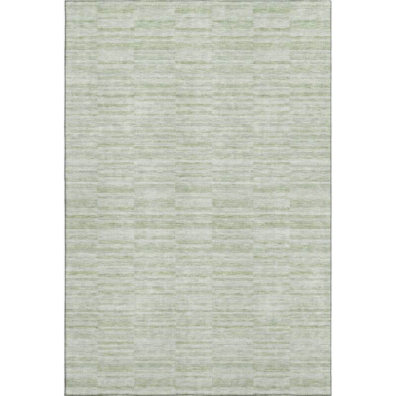 Premium Washable Super Soft Ombre Geo Stripe Mayfield Rug
