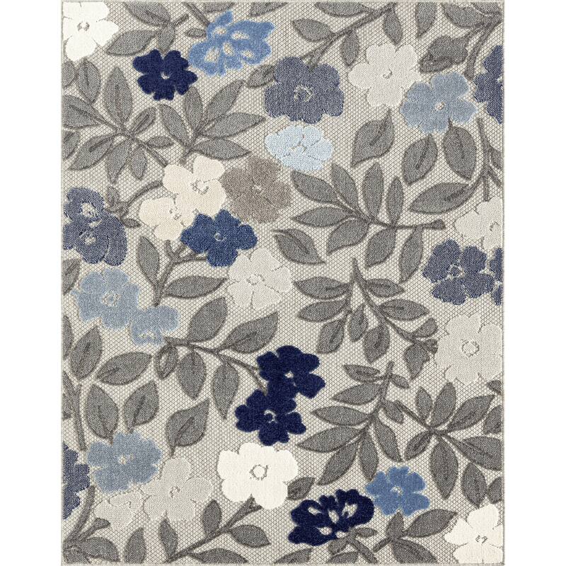 Origin Coastal Floral Indoor/Outdoor Area Rug