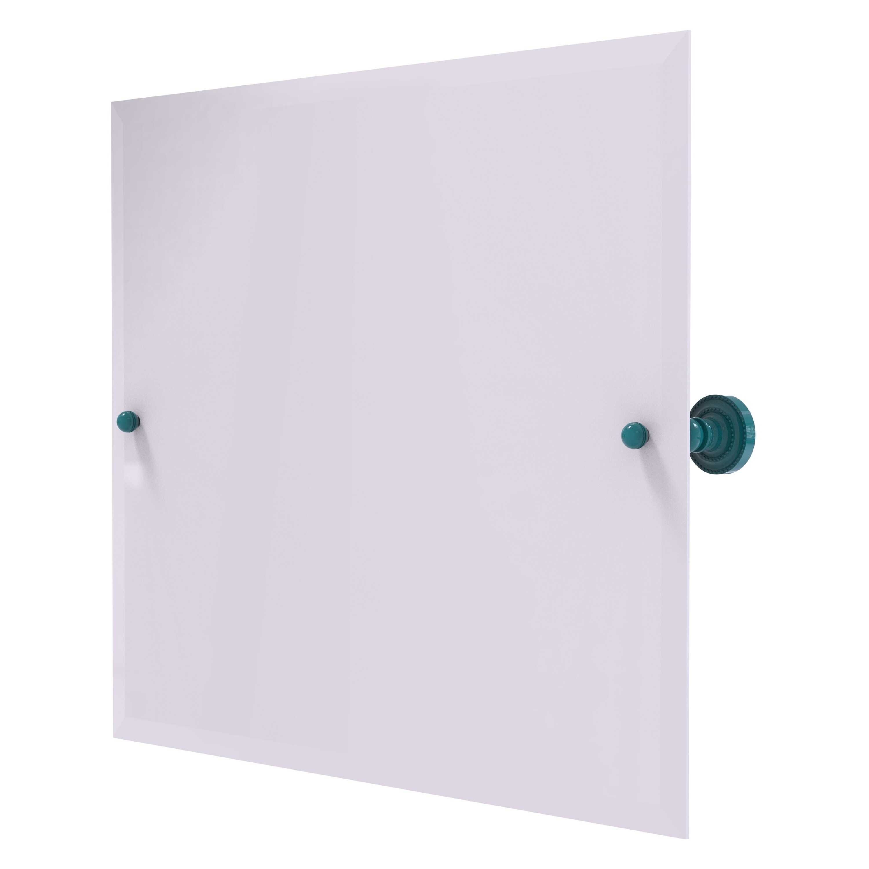 Allied Brass Frameless Landscape Rectangular Tilt Mirror with Beveled Edge