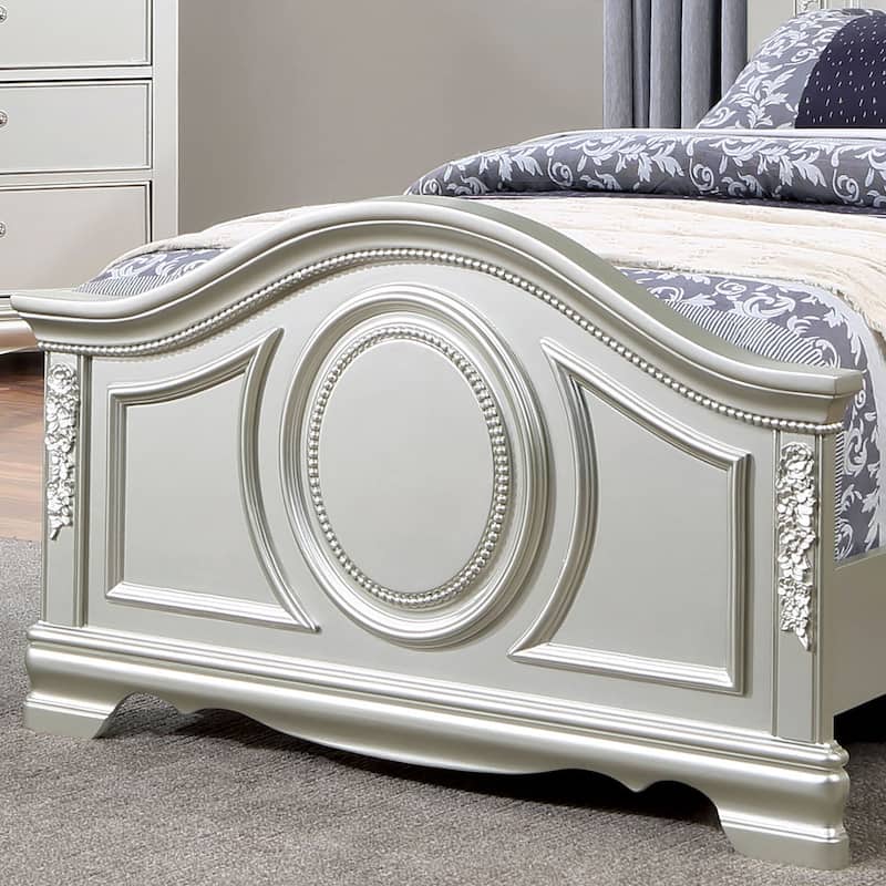 Furniture of America Pati Transitional Wood Kids Panel Bed