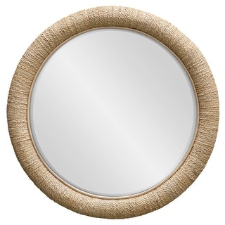 Uttermost Mariner Natural Round Mirror - 47" dia