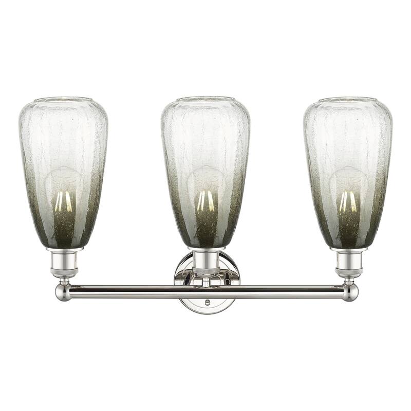 Innovations Lighting Endless Possibilities Edison - Brookhaven Almond - 3 Light 24" Bath Vanity Light