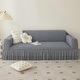 Sofa Slipcover, Couch Cover with Skirt, Durable Washable - 35