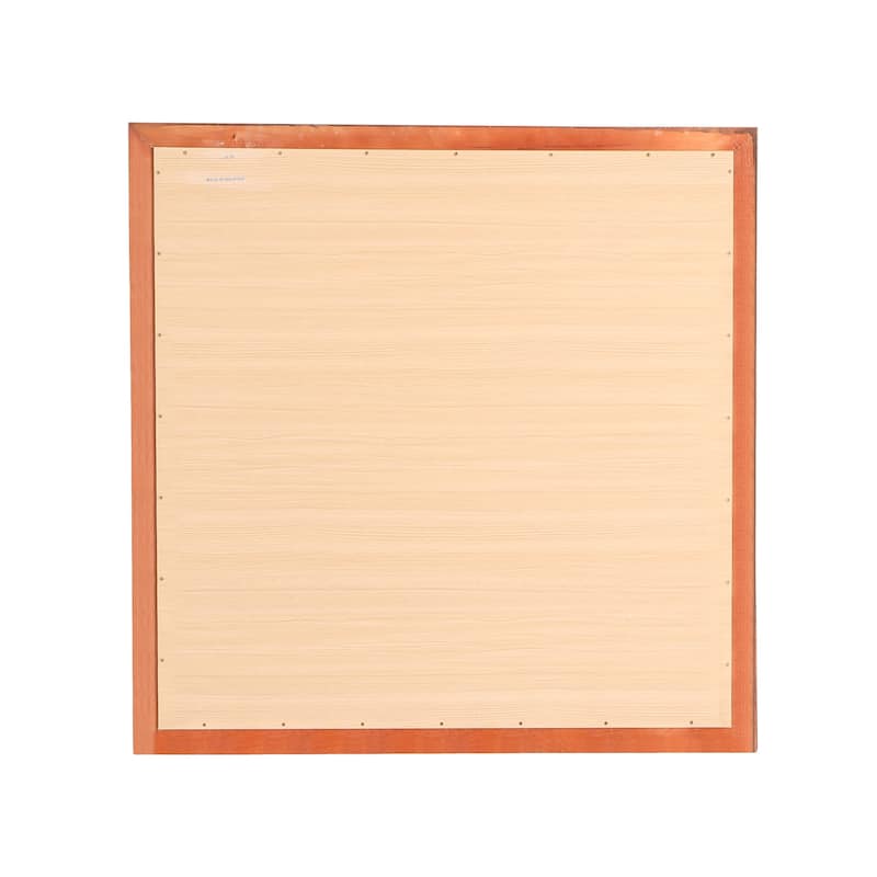 Wooden Framed Square Dresser Wall Mirror - 41" - Red