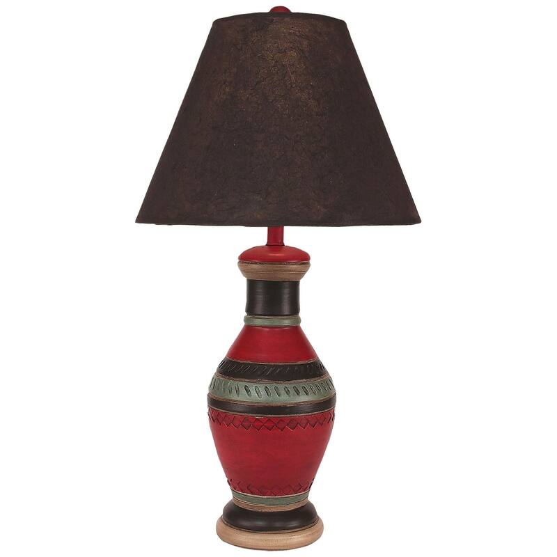 Rustic Southwest Pot Table Lamp - Ranchero