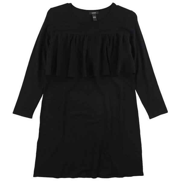 alfani black dress Alfani Black And White Print Dress Size 10 NWT – Our Sunshine Boutique main image 0