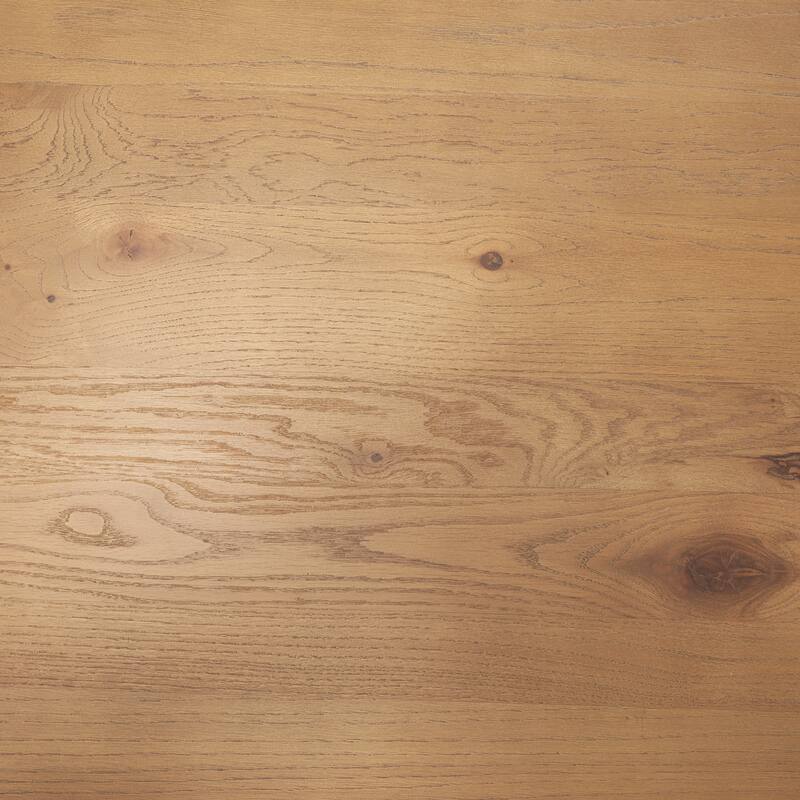 Suvan 84" Medium Brown Rectangular Solid Wood Table