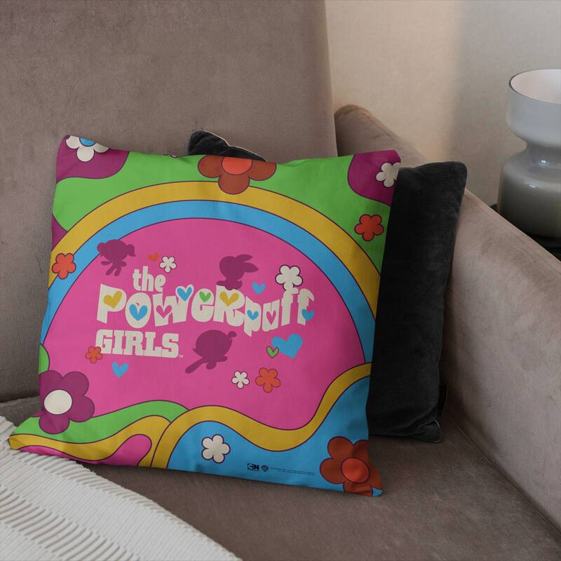 Warner Brothers Powerpuff Girls Throw Pillow