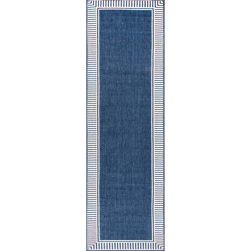 Nuloom Leah Classic Bordered Indoor/Outdoor Area Rug