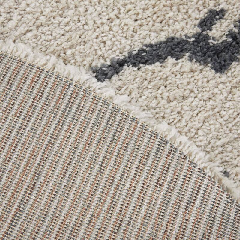 Mod-Tod Moonlight Kids Moon Shag Area Rug - 5'3" Round