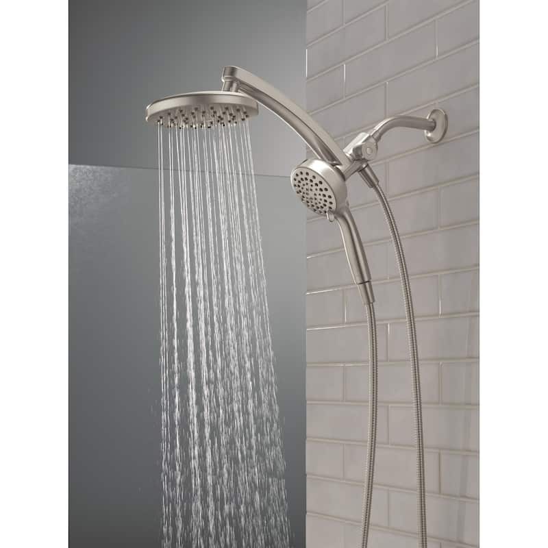Delta 75649 PivotPro 1.75 GPM 3-in-1 Shower Head and 6 Setting Hand