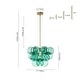 preview thumbnail 30 of 63, Glam Single-light Dining Room Glass Globe Bubble Chandelier - 17.7 in