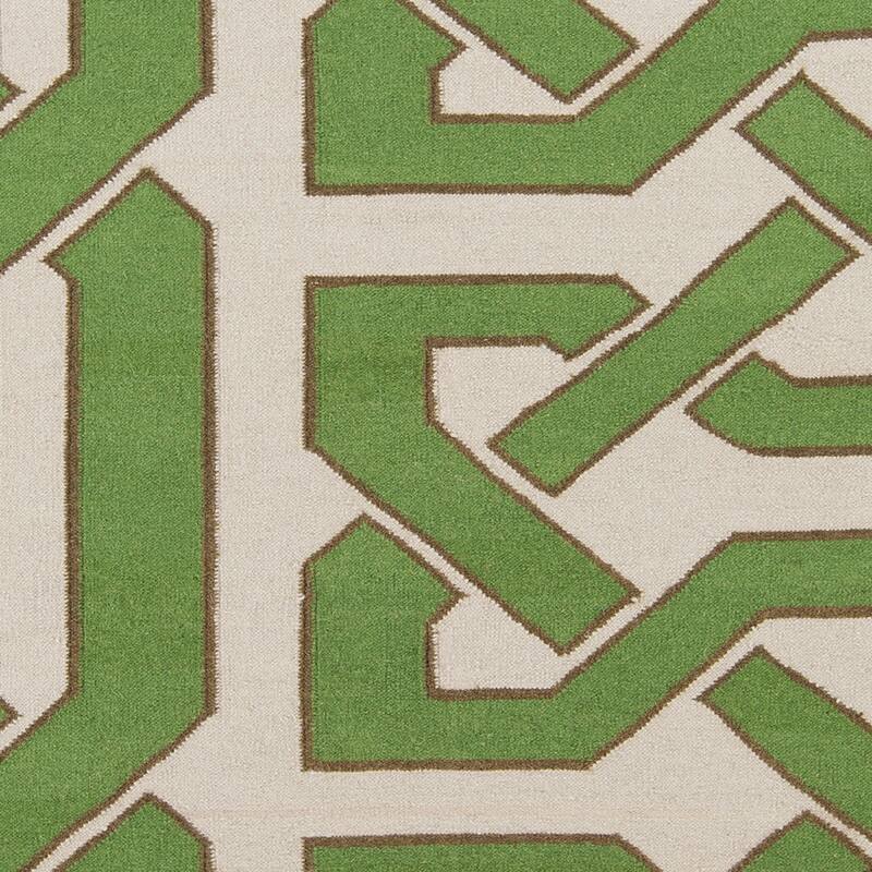 Flatweave Hand-woven Ilkeston Reversible Wool Area Rug
