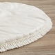 preview thumbnail 3 of 2, Sweet Jojo Designs Ivory Boho Chic Sun Boy Girl Baby Tummy Time Playmat Cotton Bohemian Gender Neutral Beige Tufted Fringe Trim