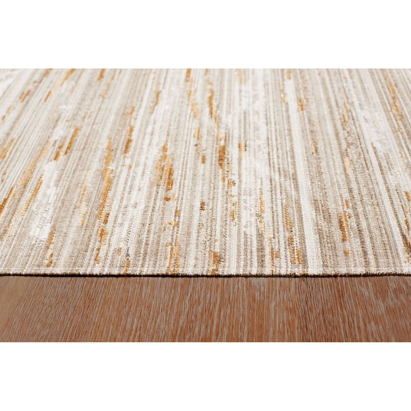 Terra by Obeetee Ava Modern Neutral Rug