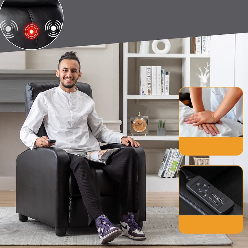 Adjustable Push Back Recliners for Living Room