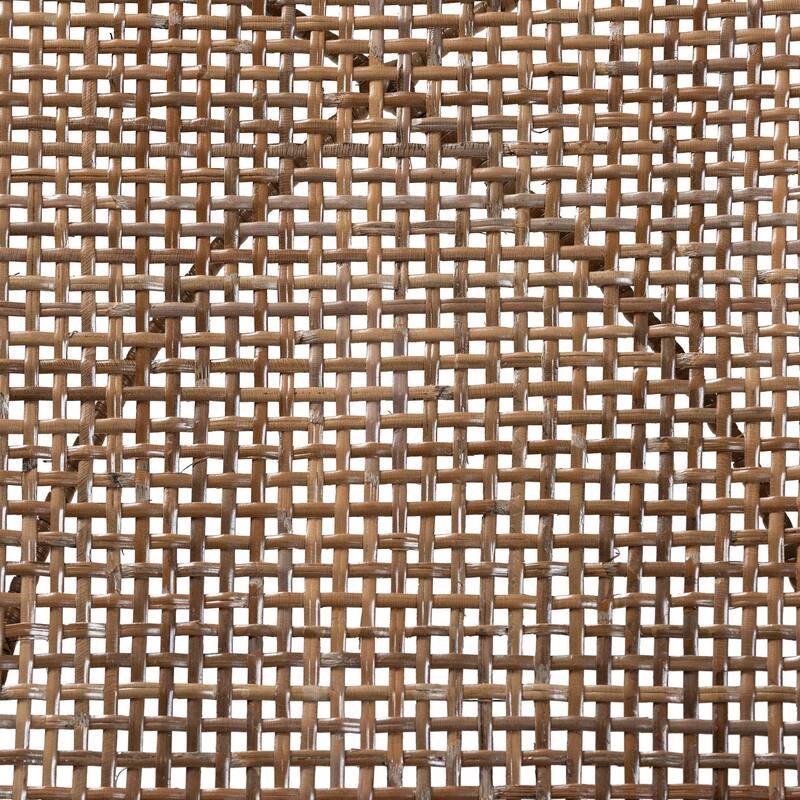Ballerina Modern Bohemian Rattan and Metal Dining Set