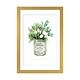 preview thumbnail 16 of 18, iCanvas "Tulips in Vintage Can" by Mercedes Lopez Charro Gold - 24x16x1