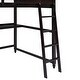 preview thumbnail 13 of 53, Full size Loft Bed with Drawers, Built-in Desk and Shelves, Espresso