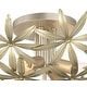 preview thumbnail 9 of 9, Minka Lavery 2144 Flower Child 4 Light 22" Wide Flush Mount Ceiling