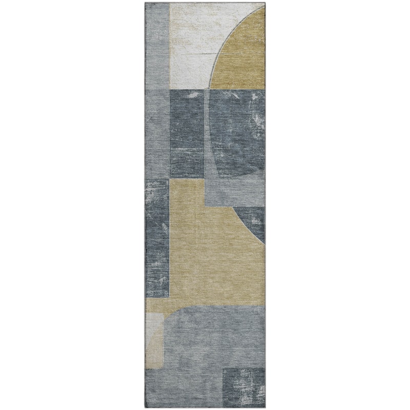 Premium Washable Super Soft Geo Modern Mayfield Rug