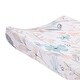 preview thumbnail 2 of 3, Lambs & Ivy Baby Blooms Watercolor Floral/Butterfly Soft Changing Pad Cover