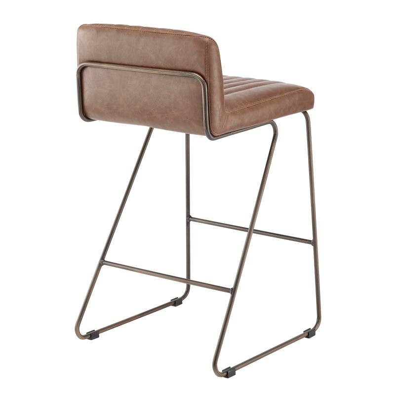 NPD Furniture Raoul Faux Leather Counter Stool