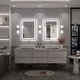 preview thumbnail 83 of 161, Large LED Bathroom mirror Tempered Glass Dimmable Anti-Fog Vanity Mirror