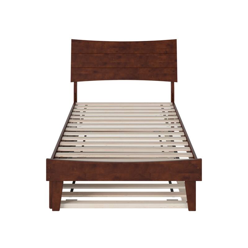 Phoenix Wood Platform Bed with Trundle