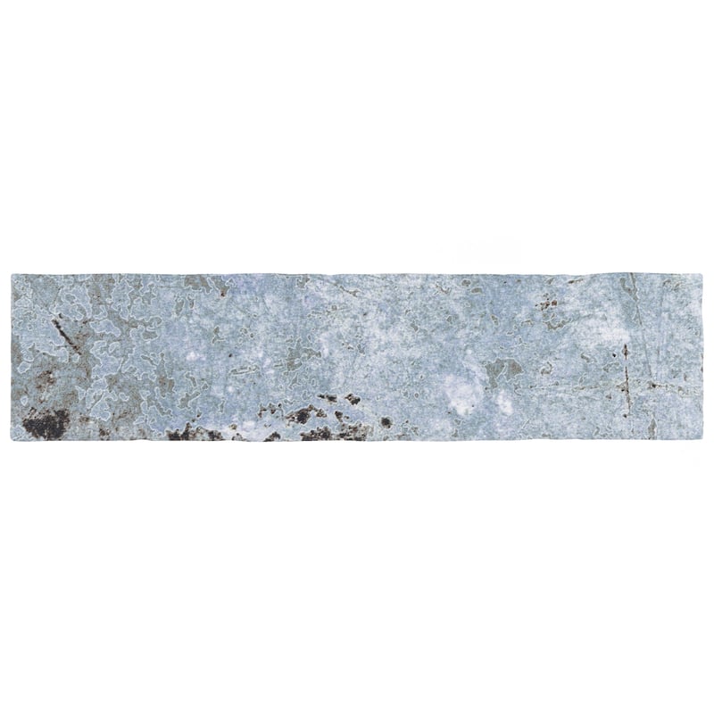 Merola Tile London Blue Glossy 3" x 12" Ceramic Wall Tile