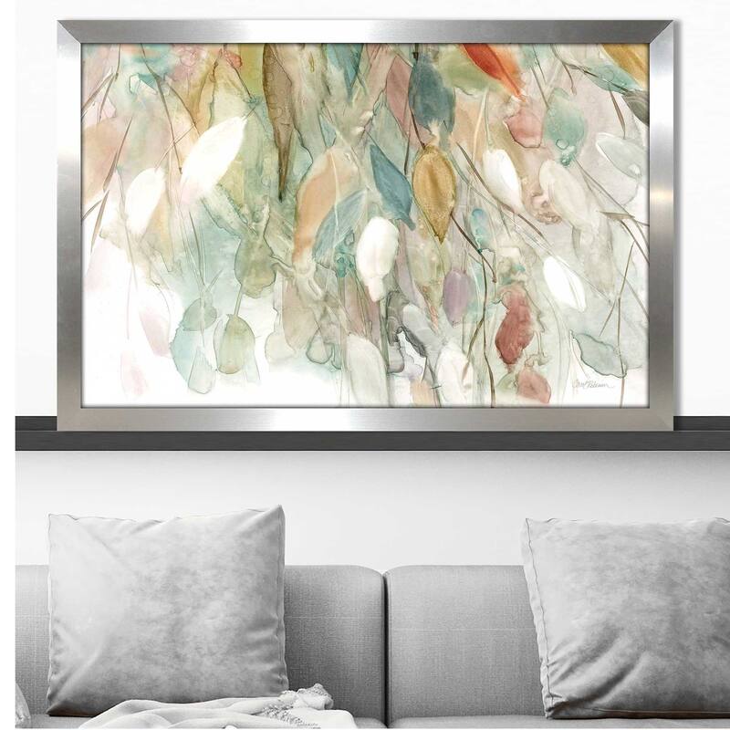 "Rainy Cascade I (Horizontal)" by Carol Robinson Print on Acrylic