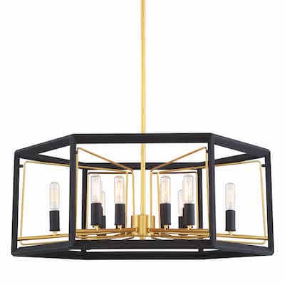 Metropolitan Sable Point 12 Light 32" Wide Taper Candle Chandelier