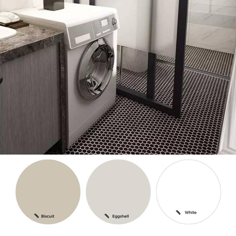 The Tile Life Honeycomb 2x2 Black Porcelain Floor & Backsplash Wall Tile