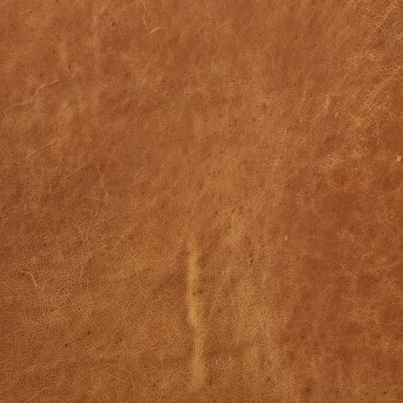 Poly & Bark Ascot Ottoman - Full Grain Genuine Italian Leather