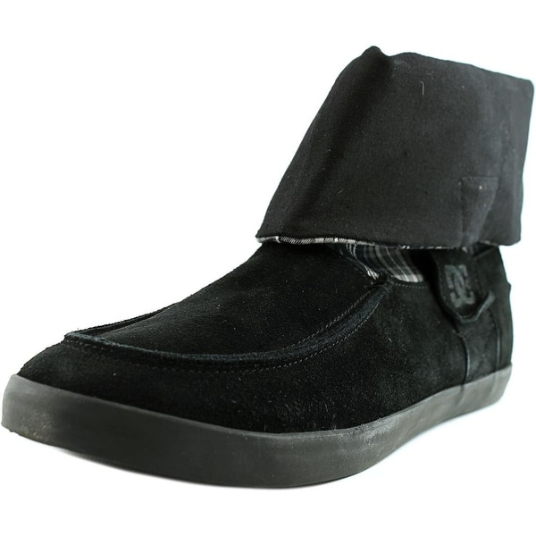 moc toe black boots