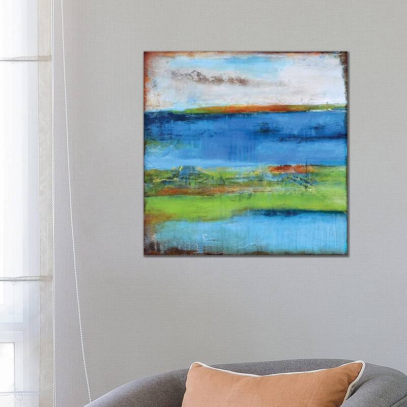 iCanvas "Blue Ridge Escape I" by Erin Ashley Canvas Print - 26x26x1.5