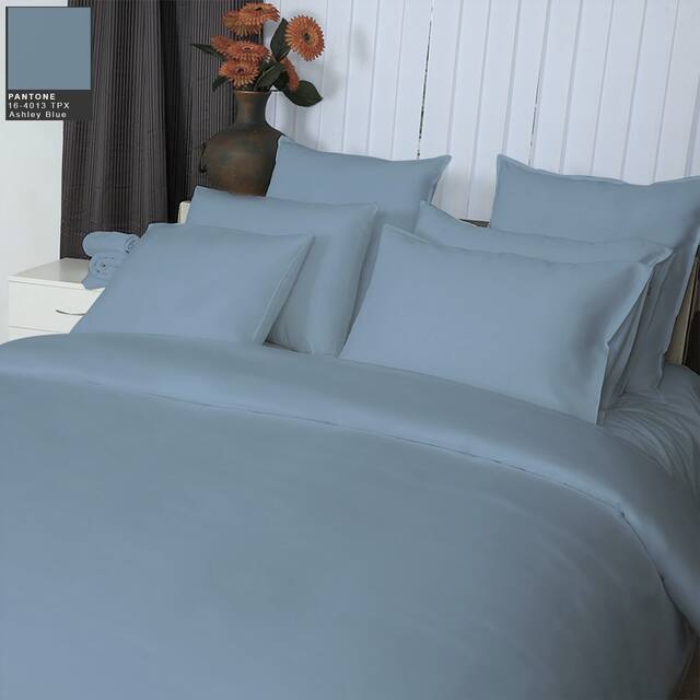 400 TC Super Fine 100pct Egyptian Cotton Sateen Solid Sheet Set