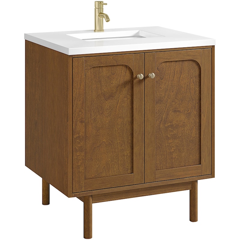 James Martin Vanities 545-V30-1WZ Laurent 30" Single Basin Poplar Wood