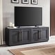 preview thumbnail 13 of 70, Tillman Rectangular TV Stand for TV's up to 75" Charcoal Gray