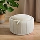 preview thumbnail 11 of 55, 30" W Round Velvet Upholstered Storage Ottoman with Flip Top Tray