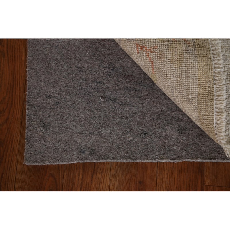 Muted Oushak Turkish Oriental Area Rug Wool Hand-knotted Foyer Carpet - 3'10" x 4'10"