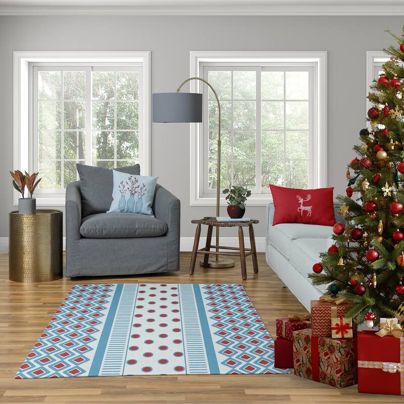 Joy Christmas/Winter Decorative Throw Pillow